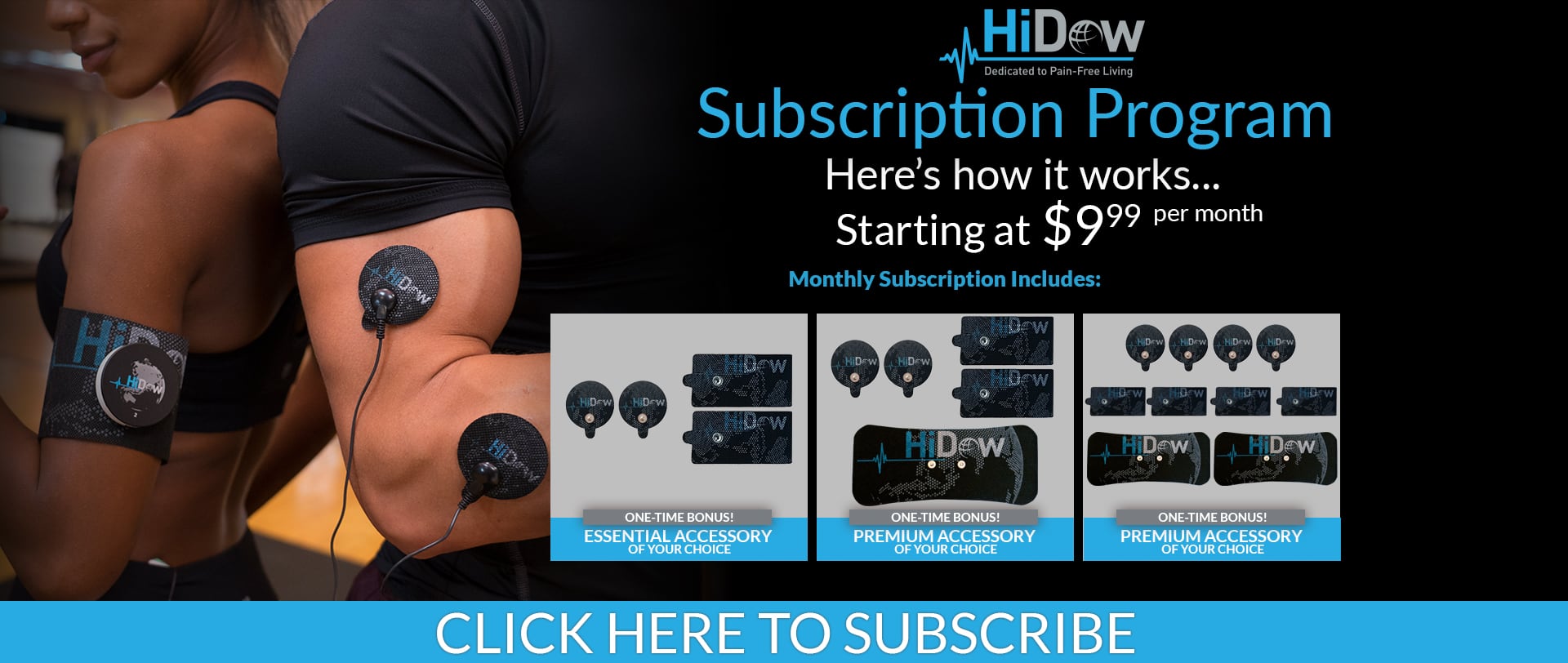 Monthly Subscription Graphic by HiDow